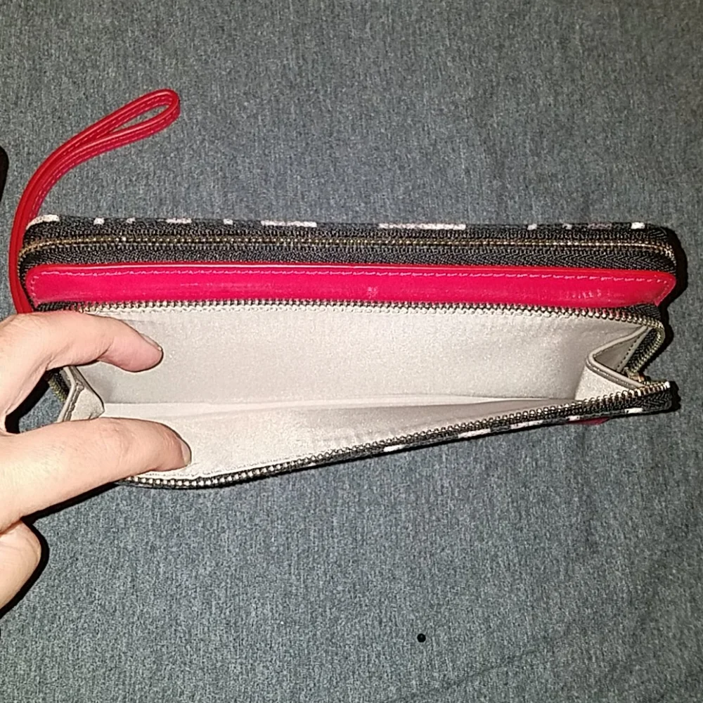 Coach NWT Leopard Print Ocelot Zip Wallet Wristlet